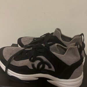 Chanel Black Shoe Accessories